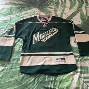 Minnesota wild jersey Zach parise
